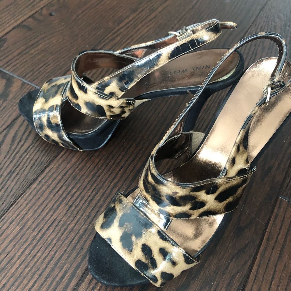 Leopard heels
